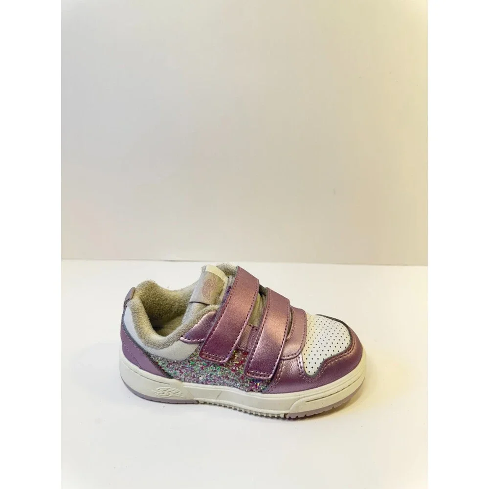 C27. Stride Rite Girls Denver Sneakers Purple-US 11
